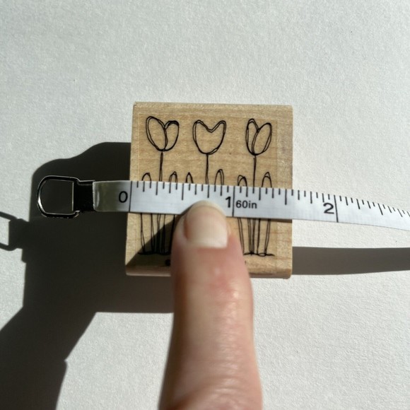 Stampin’ Up! Pocket Full of Posies (2005) Flowers & 2 So Very Wood Mount Stamps - Picture 5 of 8